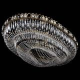 Люстра Кольцо Овал №17 под бронзу черная в Саратове