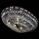 Люстра Кольцо Овал №17 под бронзу черная в Саратове