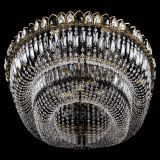 Люстра Кольцо Овал №17 под бронзу черная в Саратове