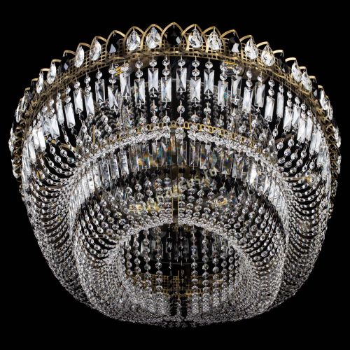 Люстра Кольцо Овал №17 под бронзу черная в Саратове Гусь Хрустальный