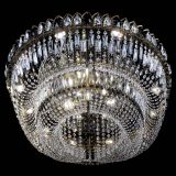 Люстра Кольцо Овал №17 под бронзу черная в Саратове