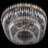 Люстра Кольцо Овал №17 под бронзу фиолетовая в Саратове