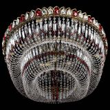 Люстра Кольцо Овал №17 под бронзу красная в Саратове