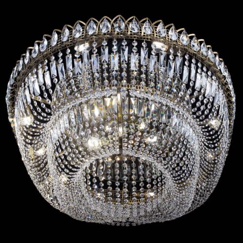 Люстра Кольцо Овал №17 под бронзу в Саратове Гусь Хрустальный