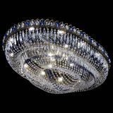 Люстра Кольцо Овал №17 под бронзу синяя в Саратове