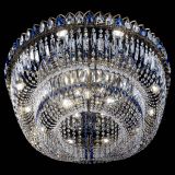 Люстра Кольцо Овал №17 под бронзу синяя в Саратове