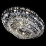 Люстра Кольцо Овал №17 под бронзу зеленая в Саратове