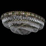 Люстра Кольцо Овал №17 под бронзу зеленая в Саратове