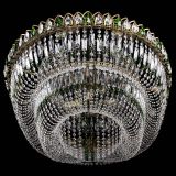 Люстра Кольцо Овал №17 под бронзу зеленая в Саратове