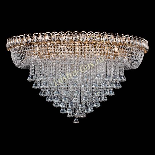 Люстра Кольцо Пирамида Конус 1000 мм в Саратове Гусь Хрустальный