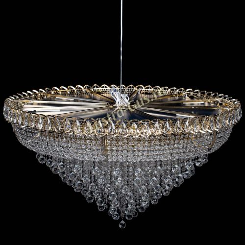 Люстра Кольцо Пирамида Шар 30 большая в Саратове Гусь Хрустальный