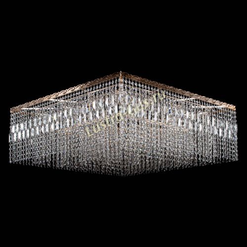 Люстра Квадрат 800 мм в Саратове Гусь Хрустальный