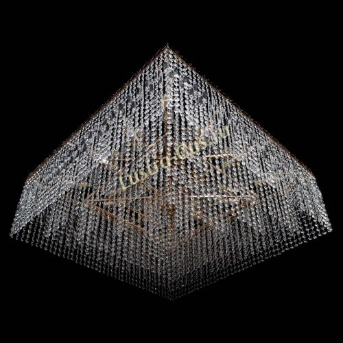 Люстра Квадрат 800 мм в Саратове Гусь Хрустальный