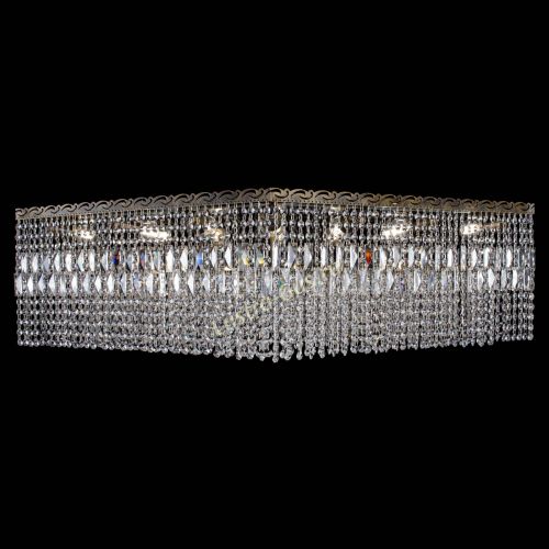 Люстра Квадрат 800 мм под бронзу в Саратове Гусь Хрустальный