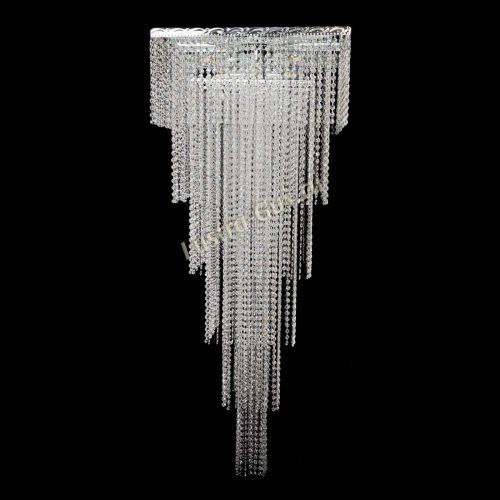 Люстра Квадрат Каскад №8 в Саратове Гусь Хрустальный