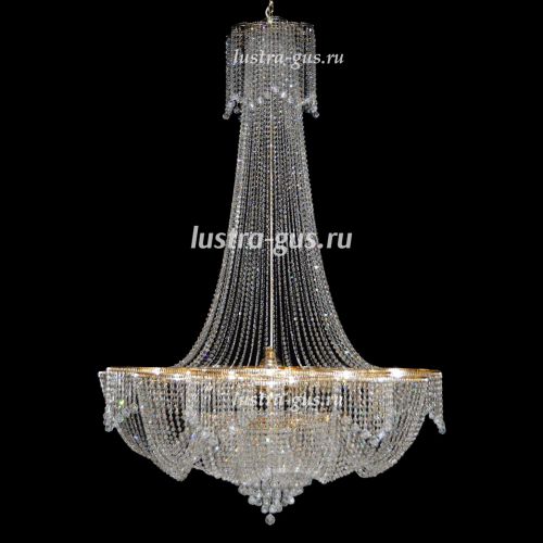 Люстра Лотос 36 ламп в Саратове Гусь Хрустальный