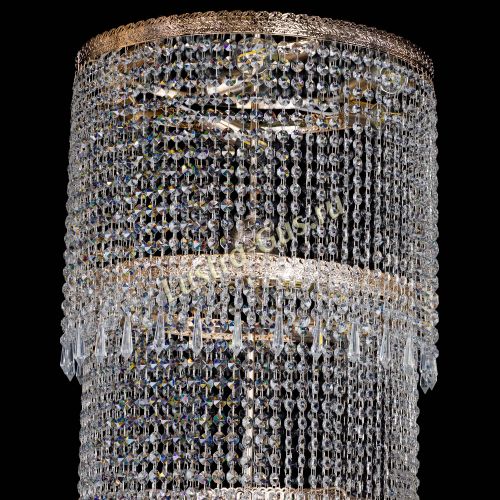 Люстра Милан каскад карандаш в Саратове Гусь Хрустальный