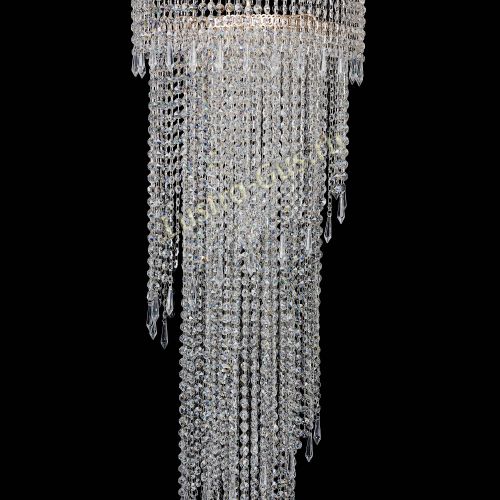 Люстра Милан каскад карандаш в Саратове Гусь Хрустальный