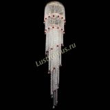 Люстра Милан каскад шар красный в Саратове