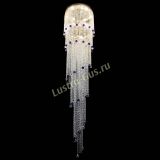 Люстра Милан каскад шар синий в Саратове