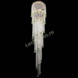 Люстра Милан каскад шар зеленый в Саратове