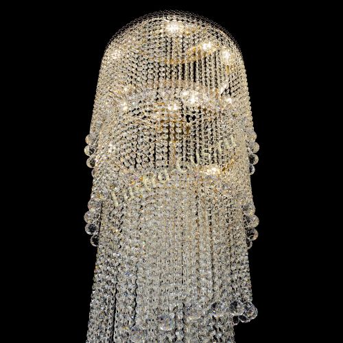 Люстра Милан каскад в Саратове Гусь Хрустальный