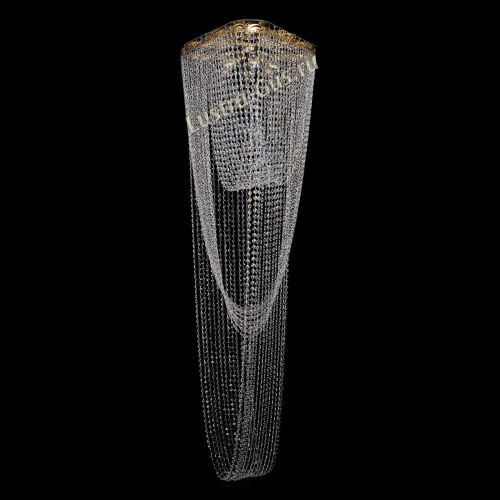 Люстра Прага каскад в Саратове Гусь Хрустальный