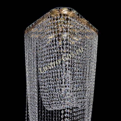 Люстра Прага каскад в Саратове Гусь Хрустальный