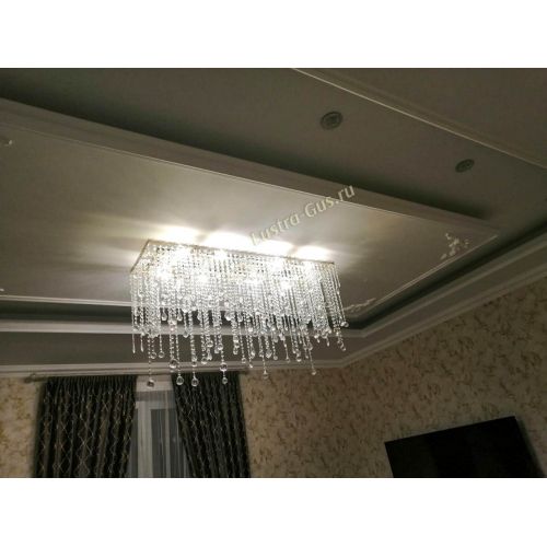 Люстра Прямоугольник №2 в Саратове Гусь Хрустальный