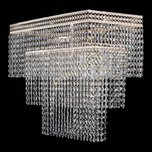 Люстра Прямоугольник Венеция №3 в Саратове Гусь Хрустальный