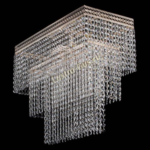 Люстра Прямоугольник Венеция №3 в Саратове Гусь Хрустальный