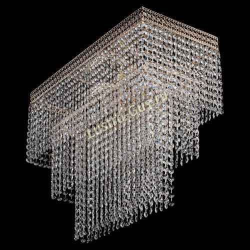 Люстра Прямоугольник Венеция №3 в Саратове Гусь Хрустальный