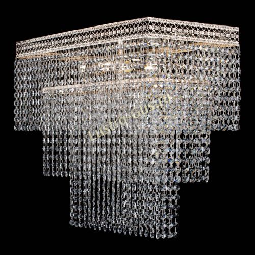 Люстра Прямоугольник Венеция №3 в Саратове Гусь Хрустальный