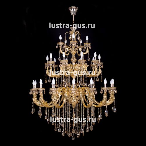 Люстра Венера золото № 30 в Саратове Гусь Хрустальный