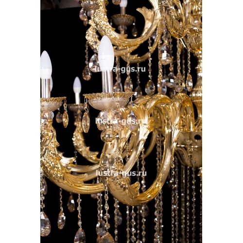Люстра Венера золото № 30 в Саратове Гусь Хрустальный