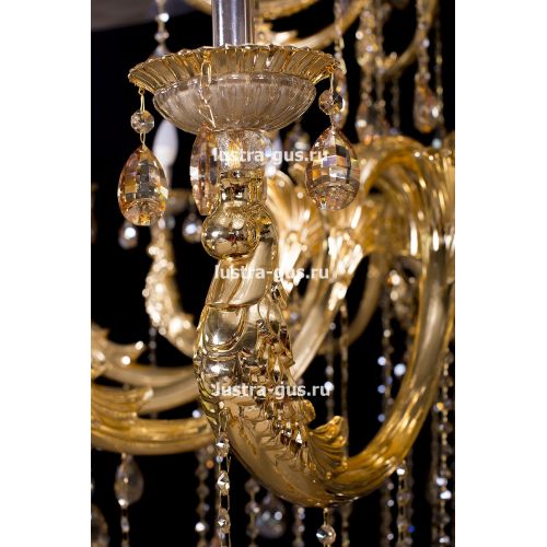 Люстра Венера золото № 30 в Саратове Гусь Хрустальный