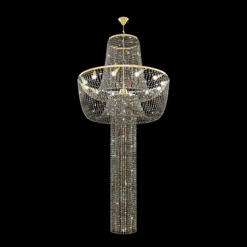 Люстра Сигма №12 Водопад в Саратове Гусь Хрустальный