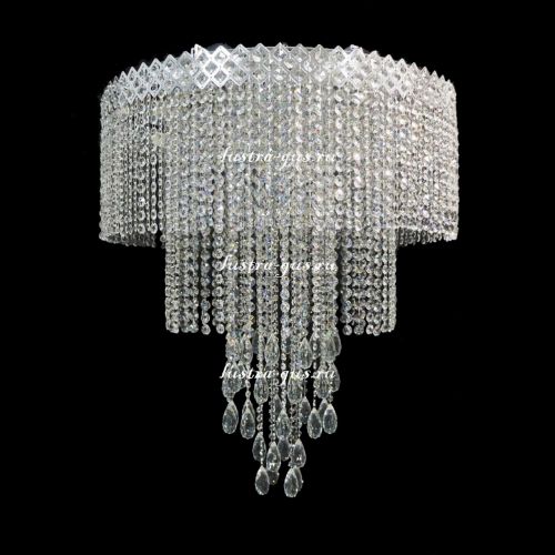 Люстра Сластёна с нарядом Капель 3 в Саратове Гусь Хрустальный