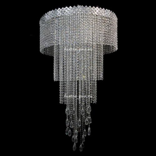 Люстра Сластёна с нарядом Капель 4 в Саратове Гусь Хрустальный