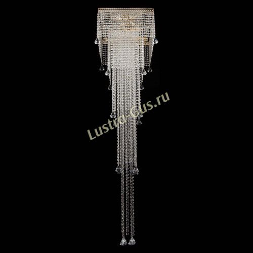 Люстра Венеция Квадрат пирамида с конусами в Саратове Гусь Хрустальный