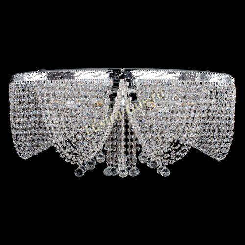 Люстра Виктория шар большая в Саратове Гусь Хрустальный