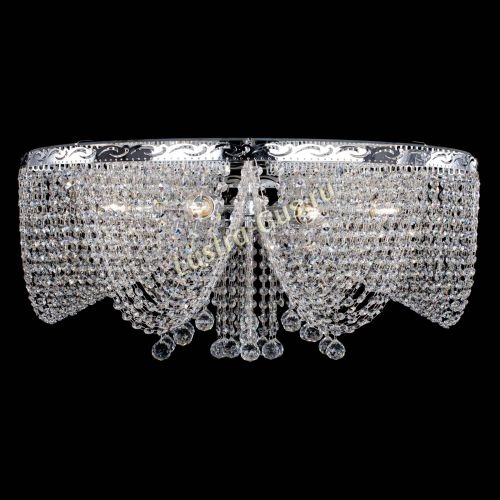 Люстра Виктория шар большая в Саратове Гусь Хрустальный