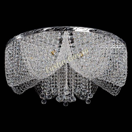 Люстра Виктория шар большая в Саратове Гусь Хрустальный