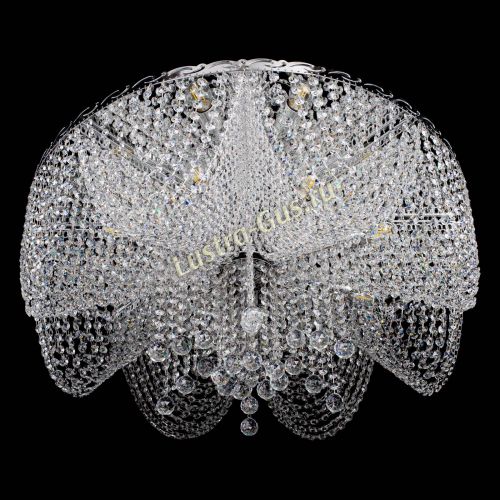Люстра Виктория шар большая в Саратове Гусь Хрустальный