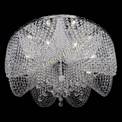 Люстра Виктория шар большая в Саратове Гусь Хрустальный