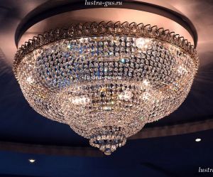 Люстра Водопад камень обтикон в Саратове отзыв и фото покупателя