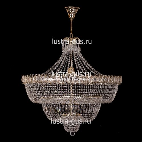 Люстра Водопад большой с подвесом в Саратове Гусь Хрустальный