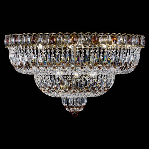 Люстра Водопад Обтикон №15 под бронзу чайная в Саратове Гусь Хрустальный