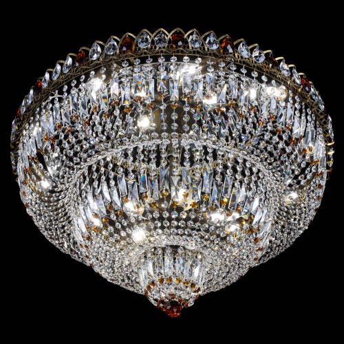 Люстра Водопад Обтикон №15 под бронзу чайная в Саратове Гусь Хрустальный