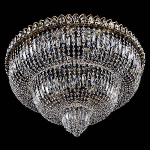 Люстра Водопад Обтикон №15 под бронзу в Саратове Гусь Хрустальный